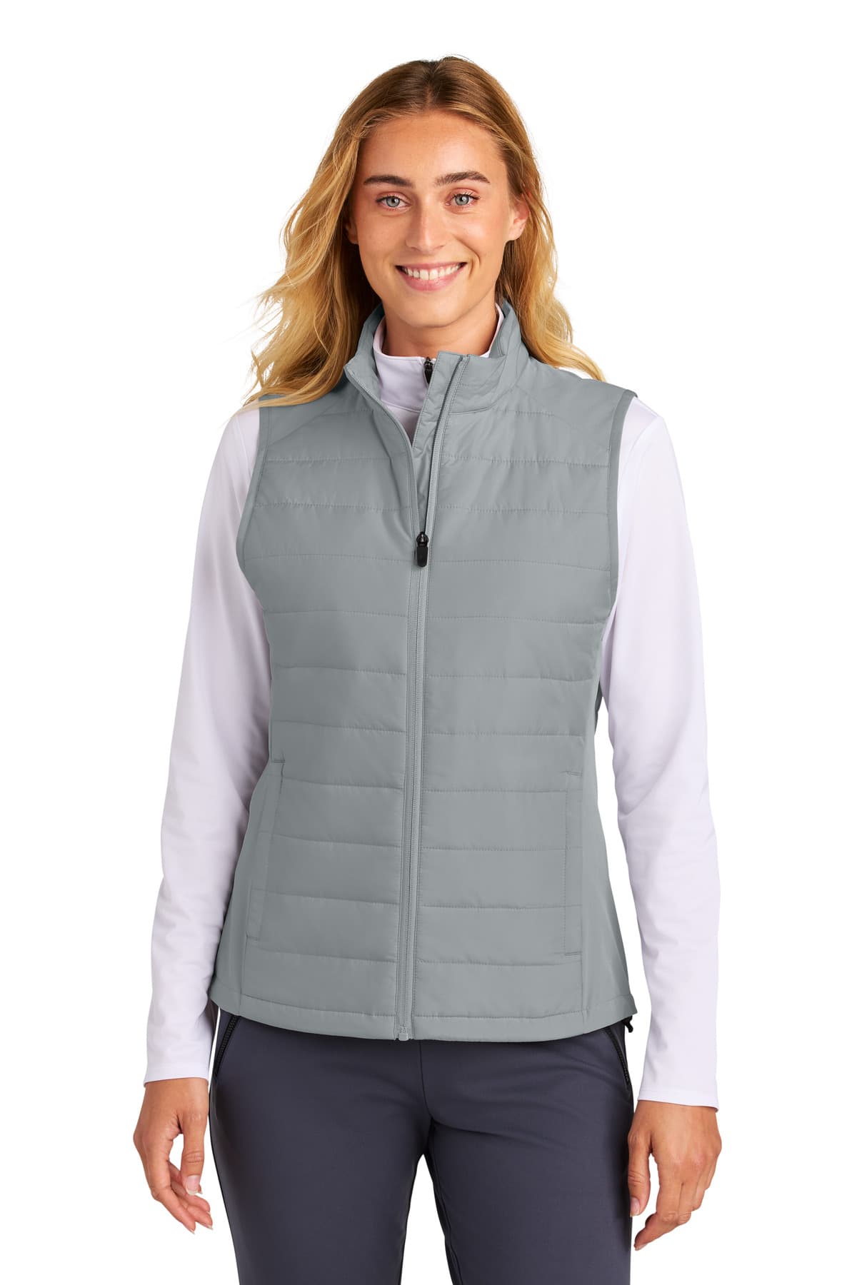 Sport-Tek ® Women's Teknical Hybrid Vest LST941 thumbnail 4