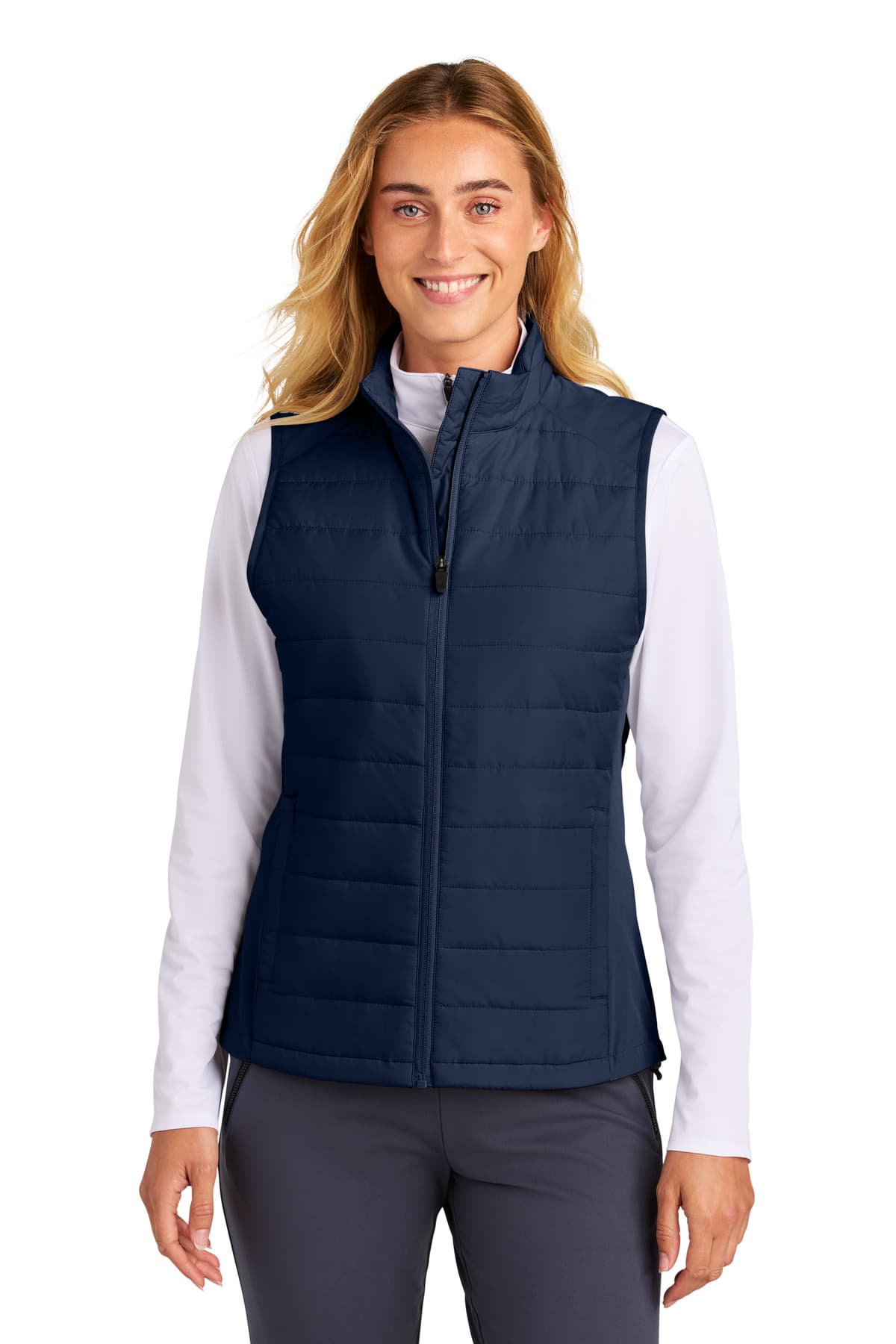 Sport-Tek ® Women's Teknical Hybrid Vest LST941 thumbnail 5