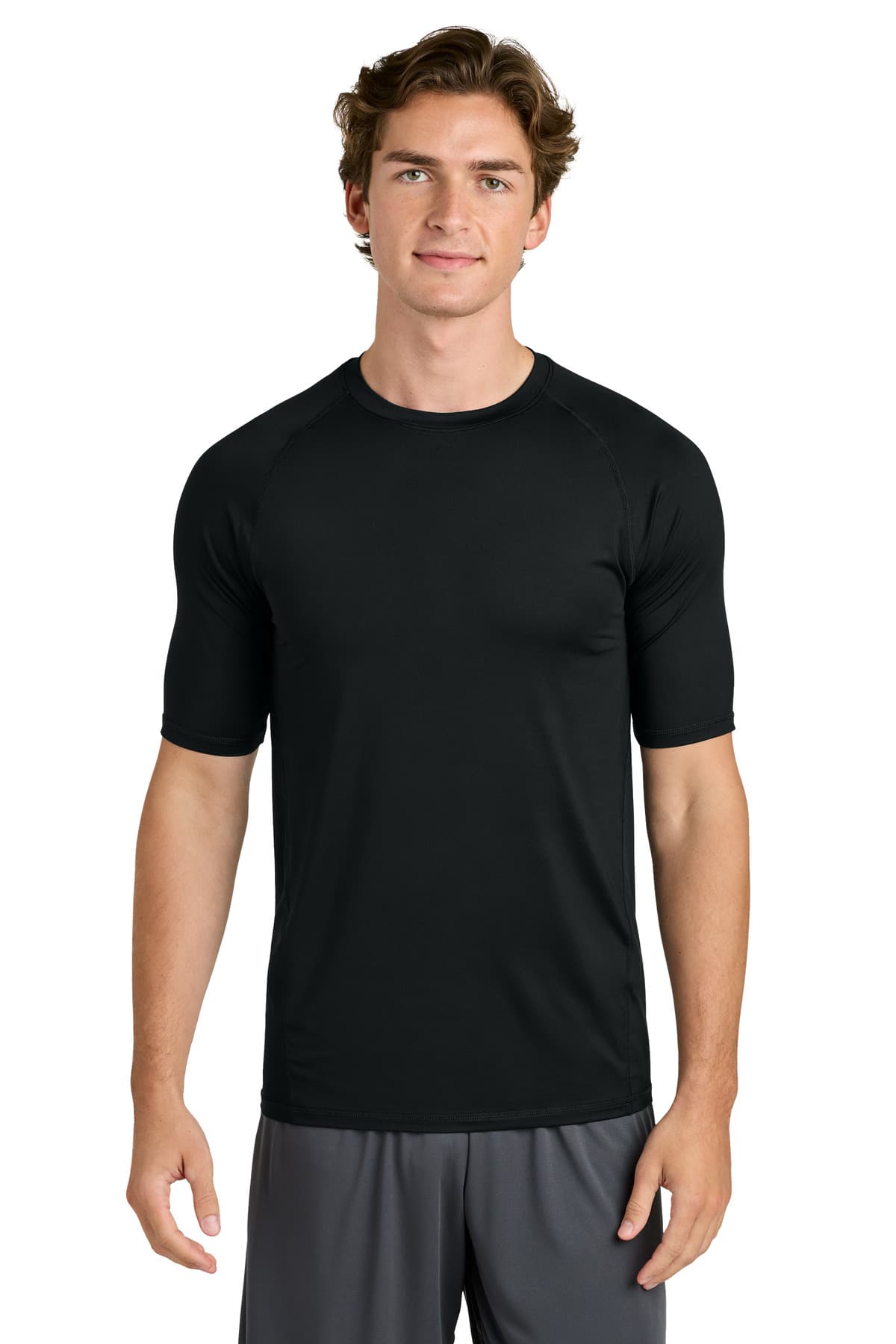 Sport-Tek ® PosiCharge ® Compression 1/2-Sleeve Tee ST120 thumbnail 2