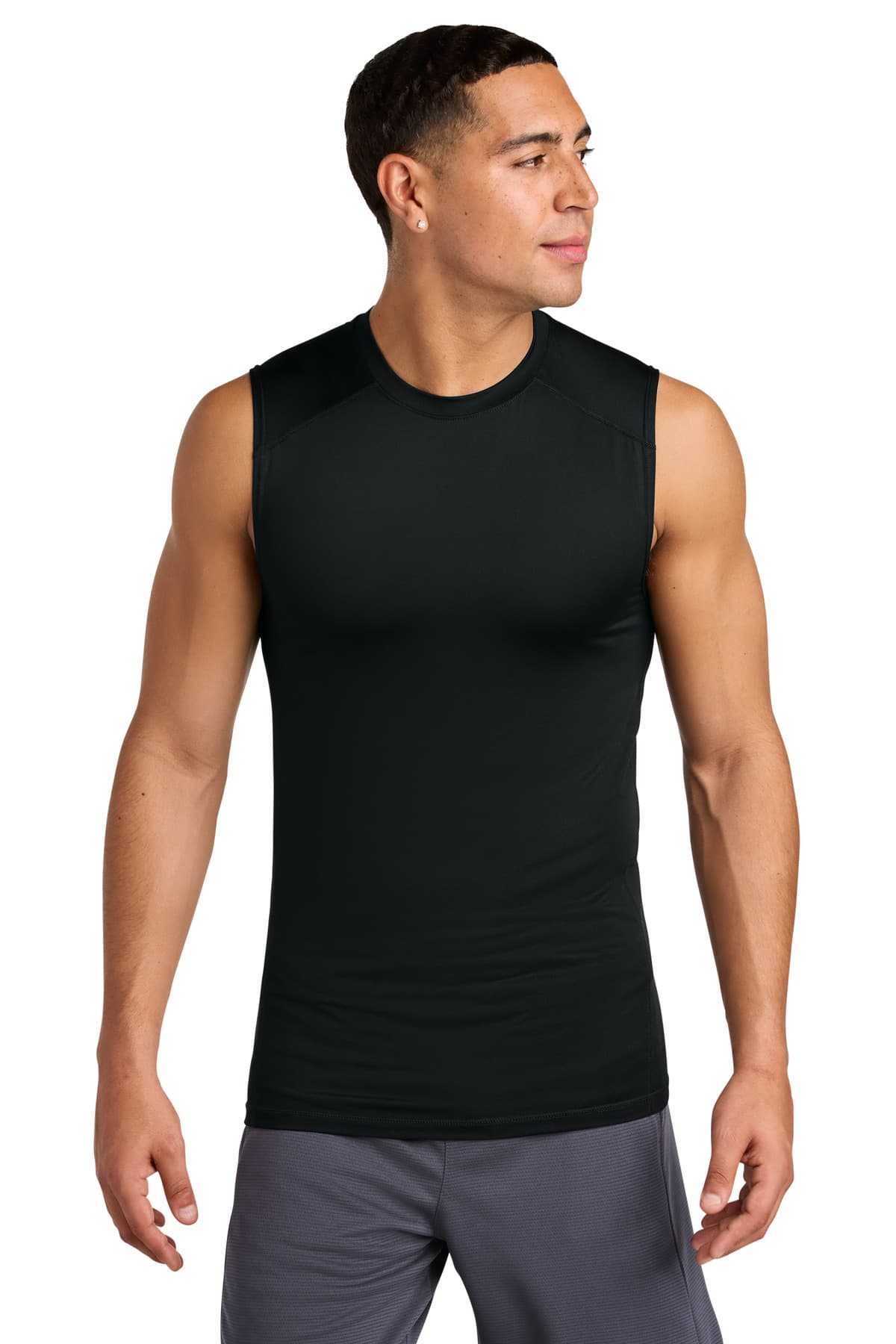 Sport-Tek ® PosiCharge ® Compression Sleeveless Tee ST121SL thumbnail 2