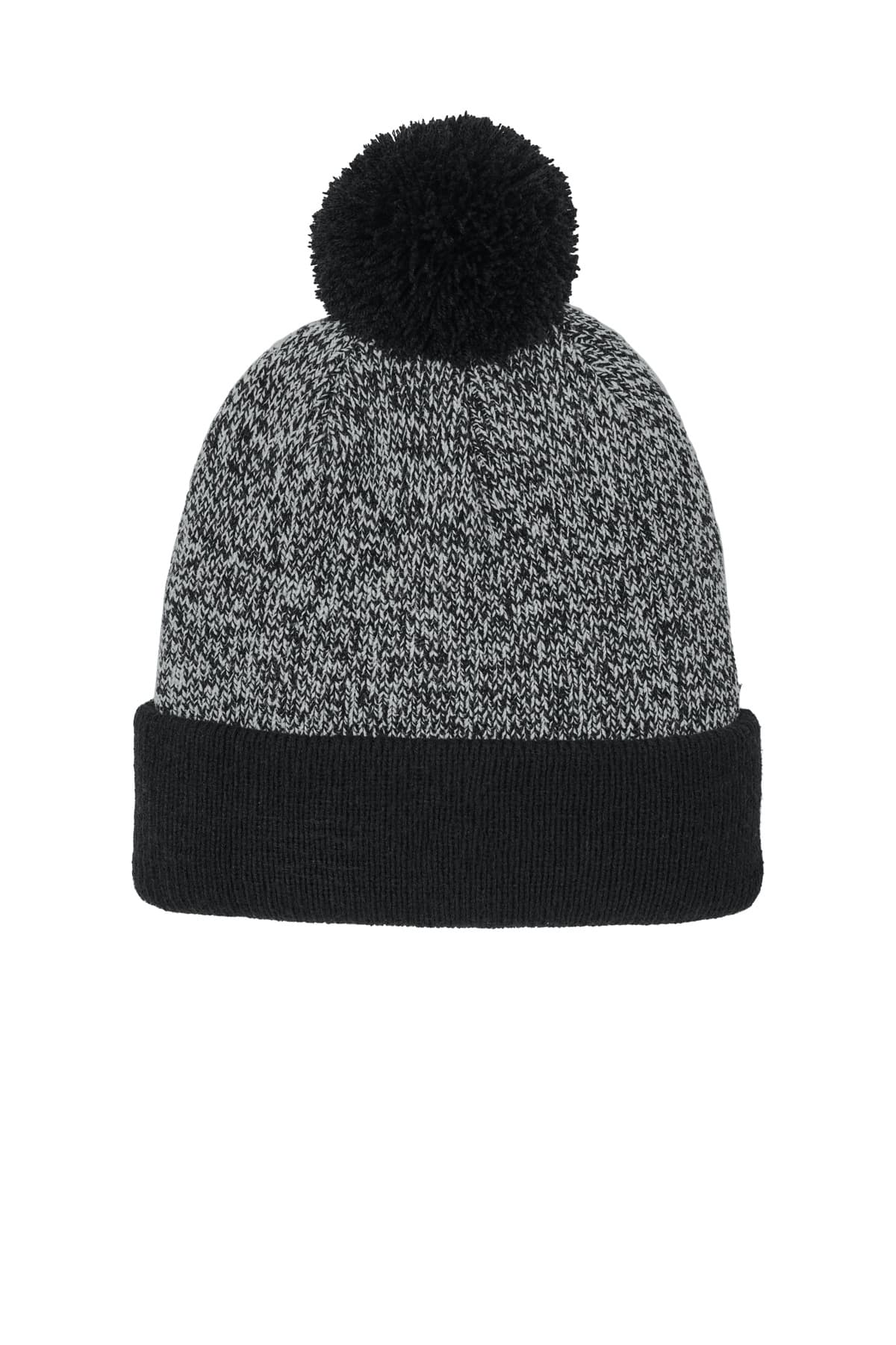 Sport-Tek ® Halftime Heather Pom Beanie STC68 thumbnail 4