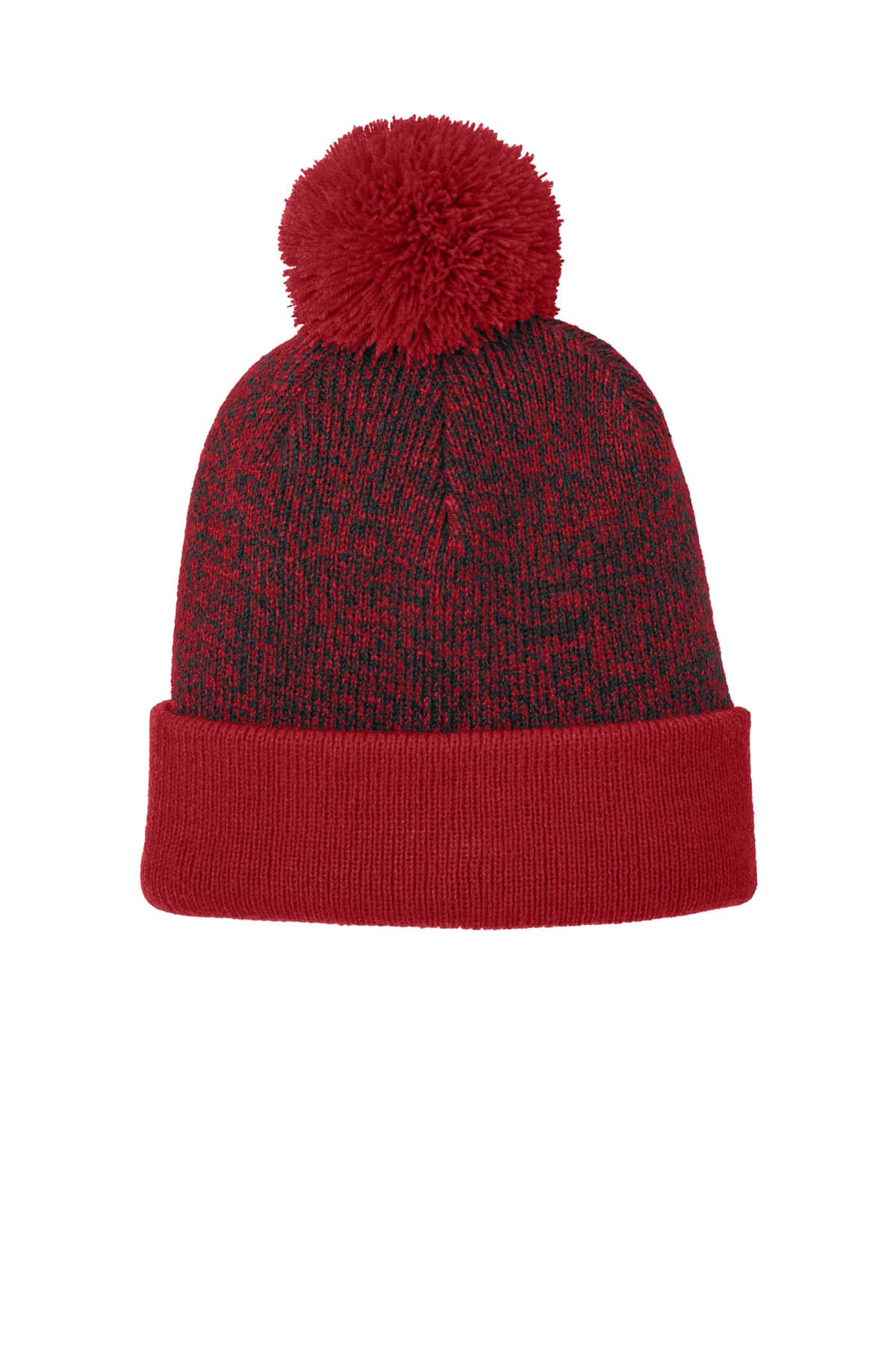Sport-Tek ® Halftime Heather Pom Beanie STC68 thumbnail 5