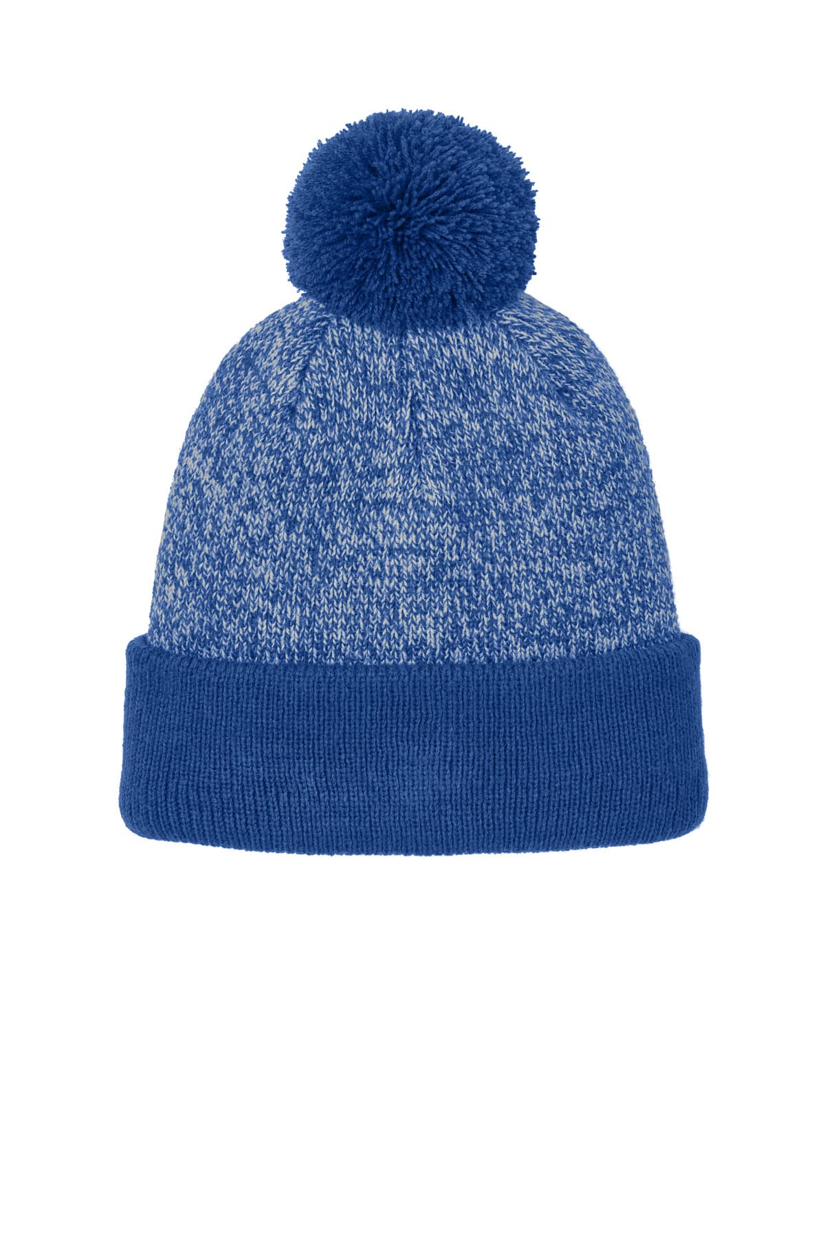 Sport-Tek ® Halftime Heather Pom Beanie STC68 thumbnail 3
