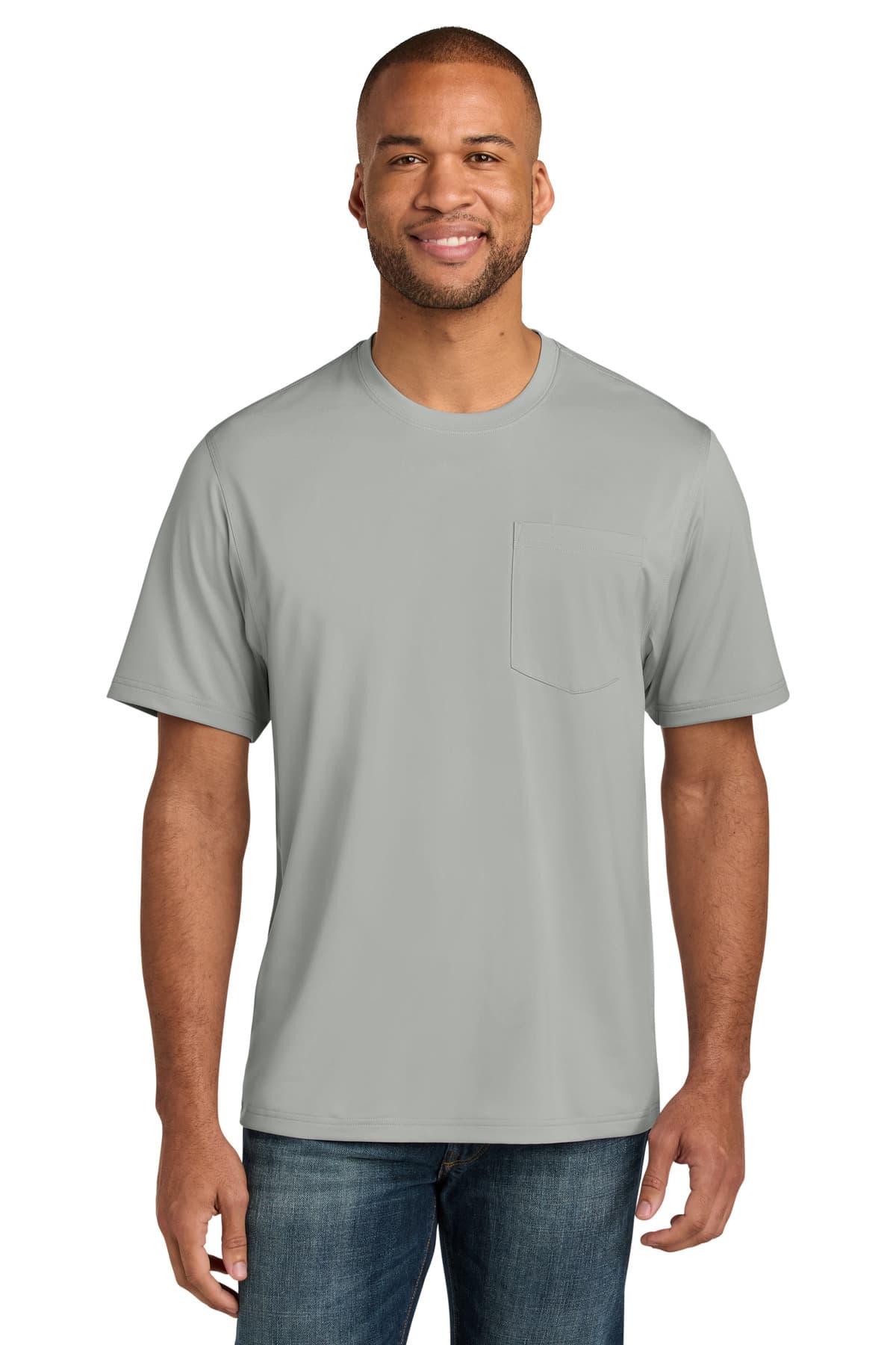 CornerStone ® Tall Workwear Pro Short Sleeve Pocket Tee TLCS440P thumbnail 3