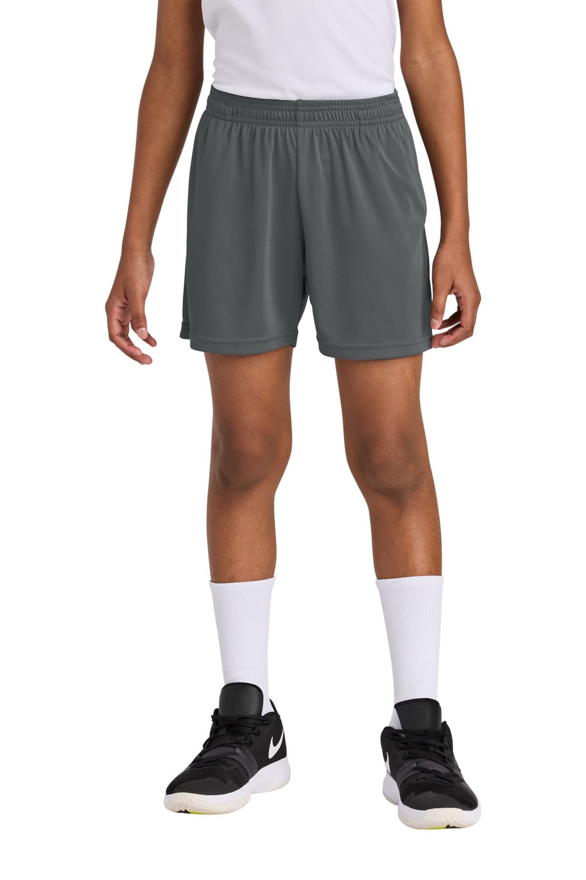 Sport-Tek ® Youth PosiCharge ® Competitor  5' Pocketed Short YST349P thumbnail 4