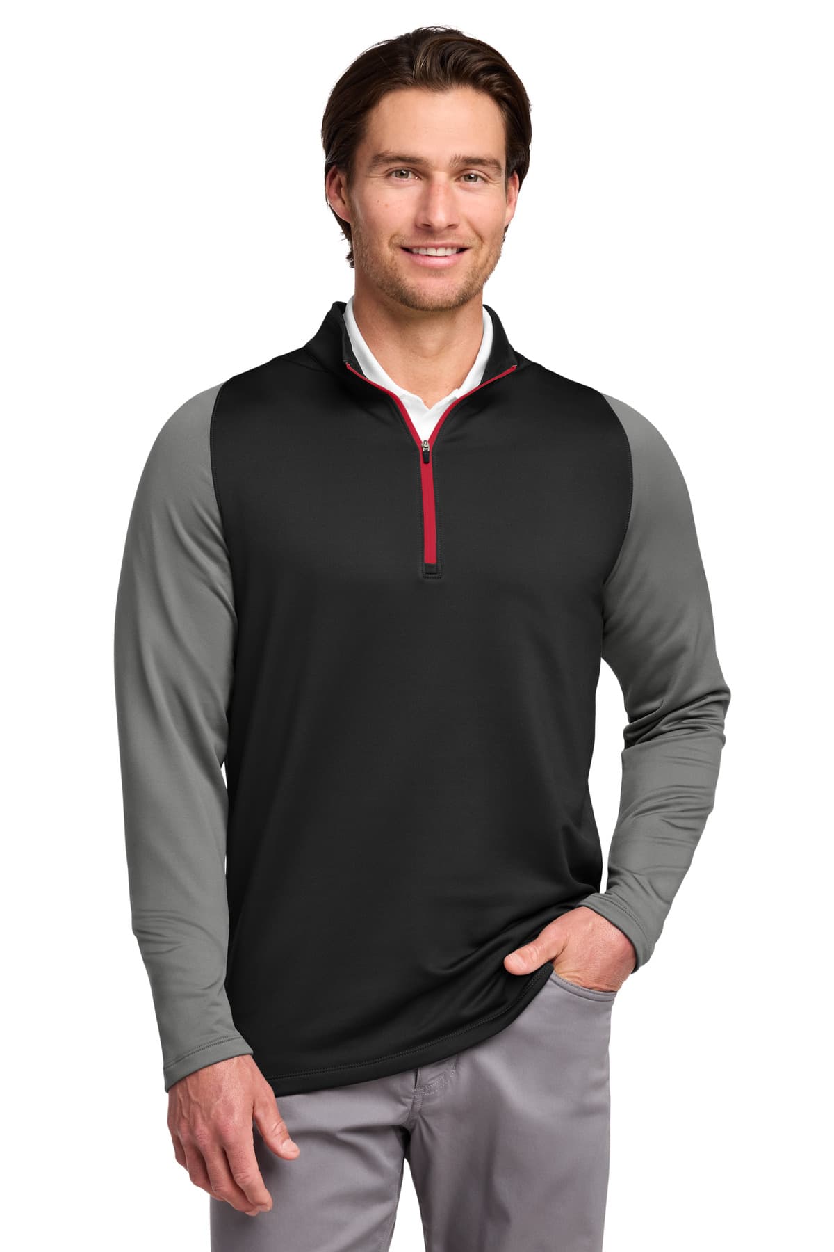 Nike Dri-FIT Stretch 1/2-Zip Cover-Up. 779795 thumbnail 3