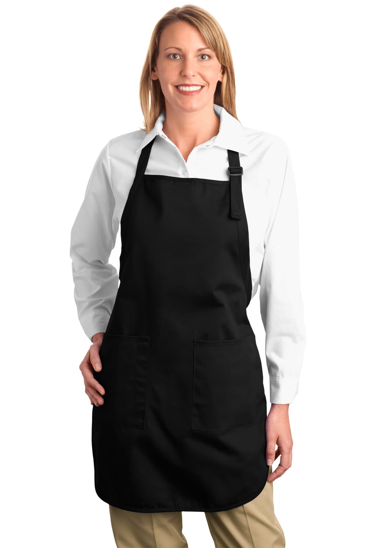 Port Authority ® Full-Length Apron with Pockets. A500 thumbnail 2