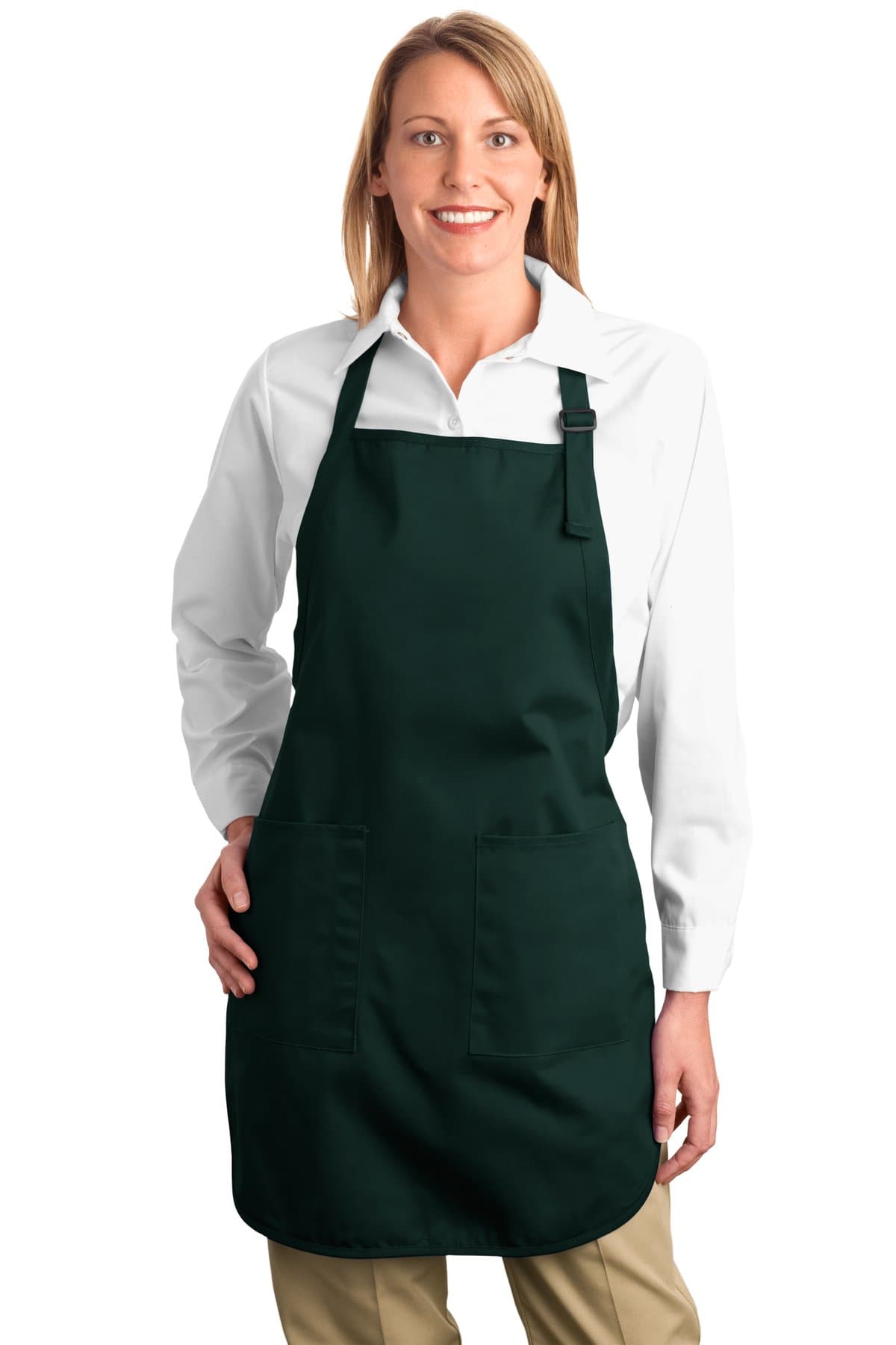 Port Authority ® Full-Length Apron with Pockets. A500 thumbnail 3