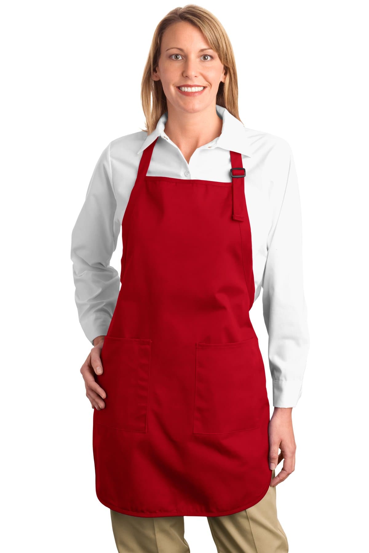 Port Authority ® Full-Length Apron with Pockets. A500 thumbnail 5