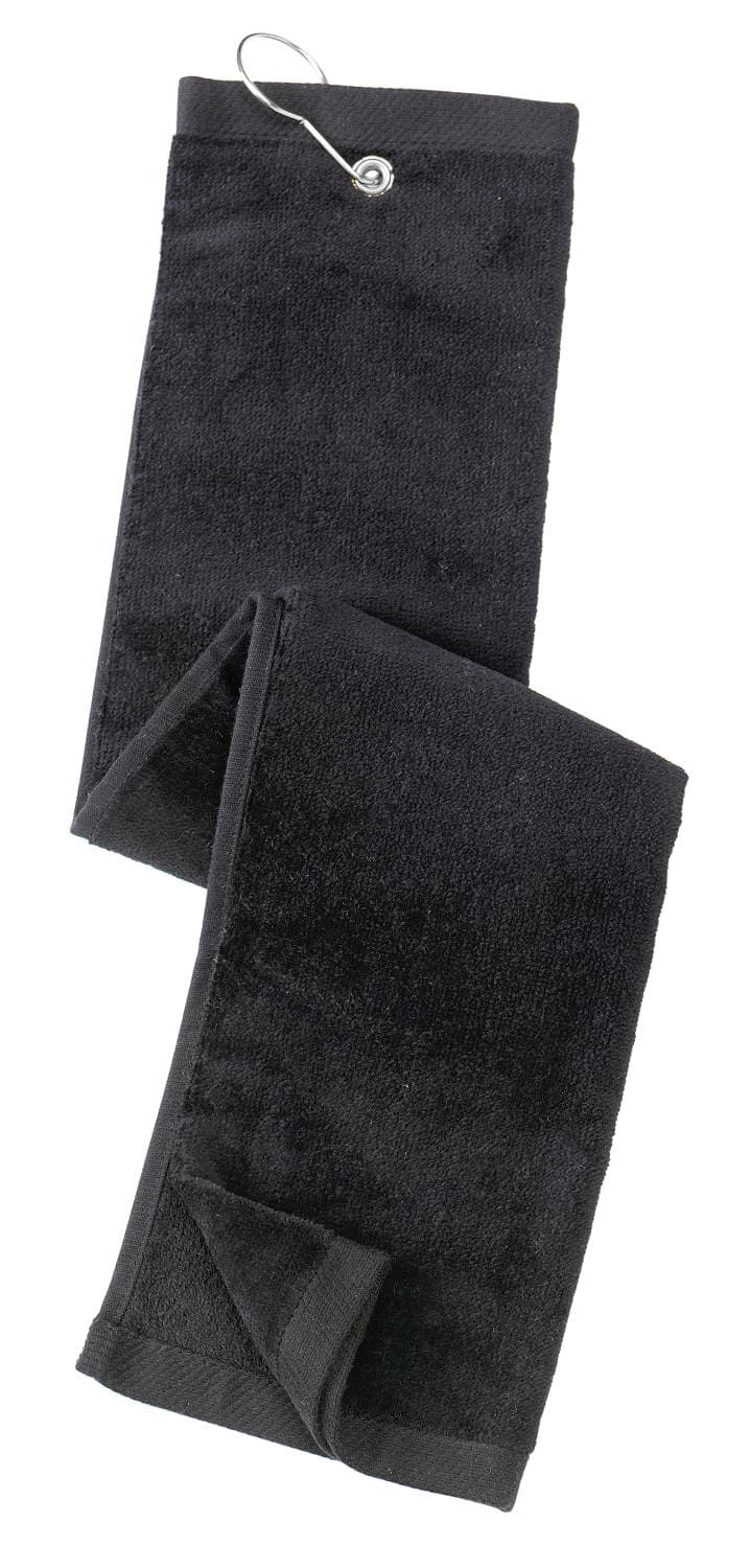 Port Authority ® Grommeted Tri-Fold Golf Towel. TW50 thumbnail 2