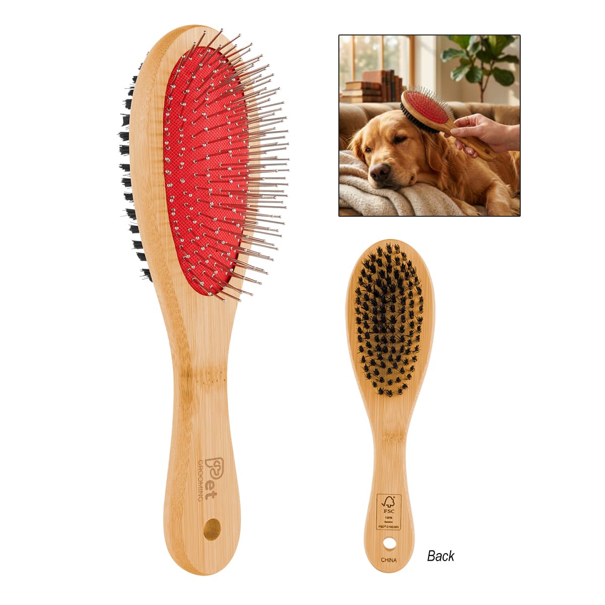 Double Sided Pet Brush