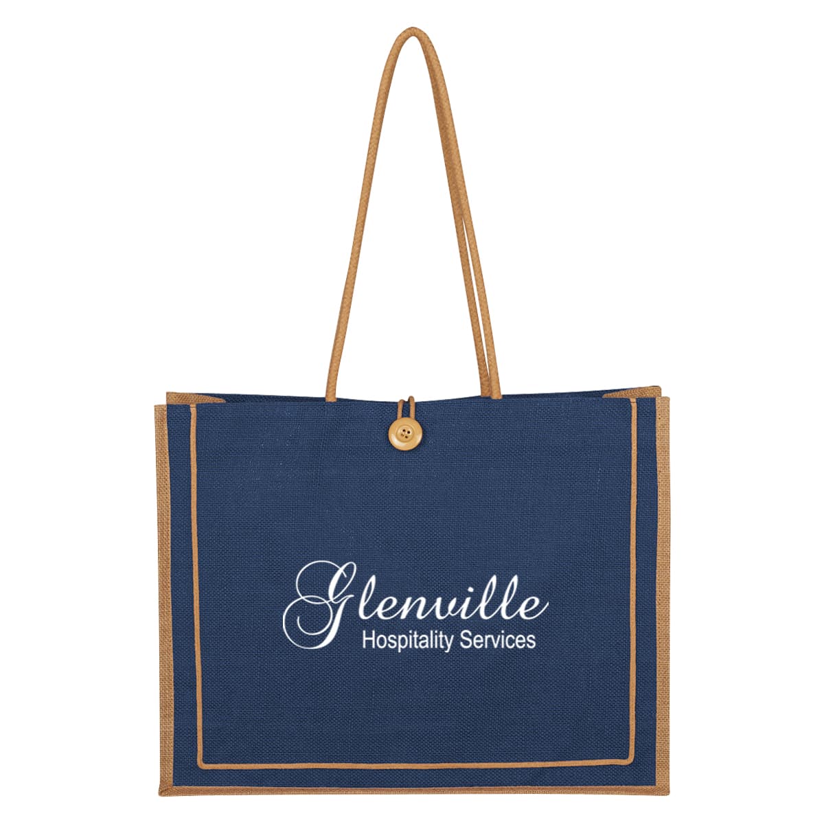 Paradise Jute Tote Bag thumbnail 3