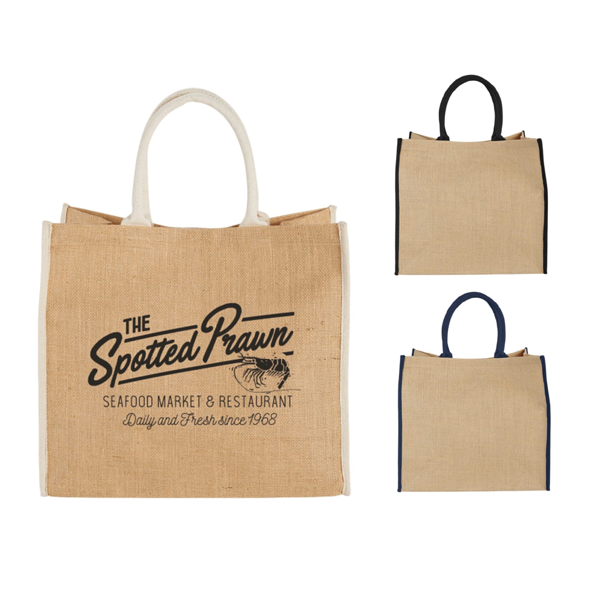 Large Jute Tote thumbnail 2