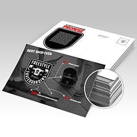 Black Edge Greeting Cards