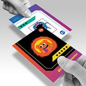 Suede Trading Cards