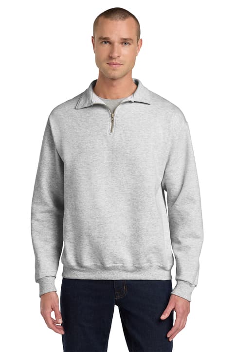 Jerzees ® Super Sweats ® NuBlend ® - 1/4-Zip Sweatshirt with Cadet Collar. 4528M