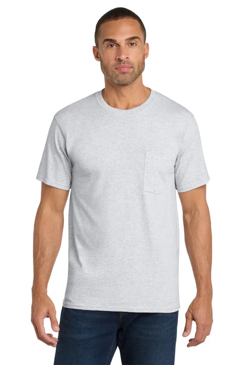 Port & Co ™ Core Cotton Pocket Tee. PC54P