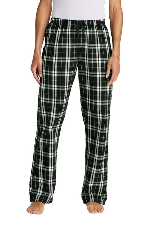District ® Women's Flannel Plaid Pant. DT2800