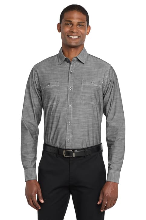 Port Authority ® Slub Chambray Shirt. W380