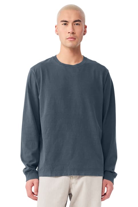 BELLA+CANVAS ® Unisex Heavyweight Garment-Dyed Long Sleeve Tee BC4851GD