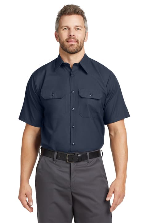 Red Kap ® Short Sleeve Solid Ripstop Shirt. SY60