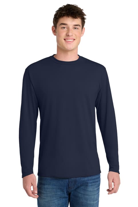 Port & Co ™ Long Sleeve Performance Blend Tee. PC381LS