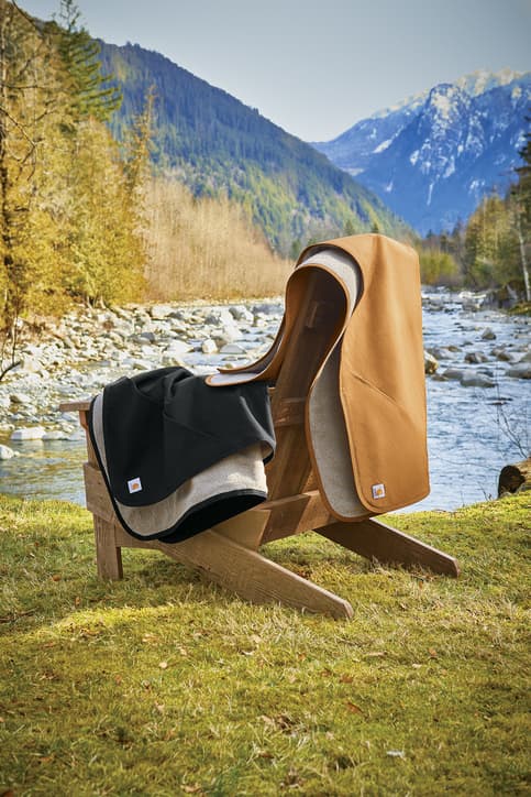 Carhartt ® Firm Duck Sherpa-Lined Blanket CTP0000502