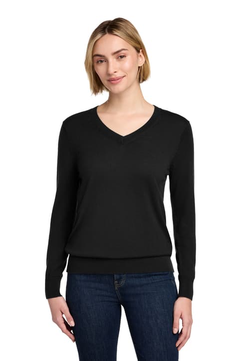 Brooks Brothers ® Women's Washable Merino V-Neck Sweater BB18411