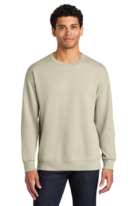 Jerzees Ultimate ™ Unisex CVC Ring Spun Crewneck Sweatshirt IC48M