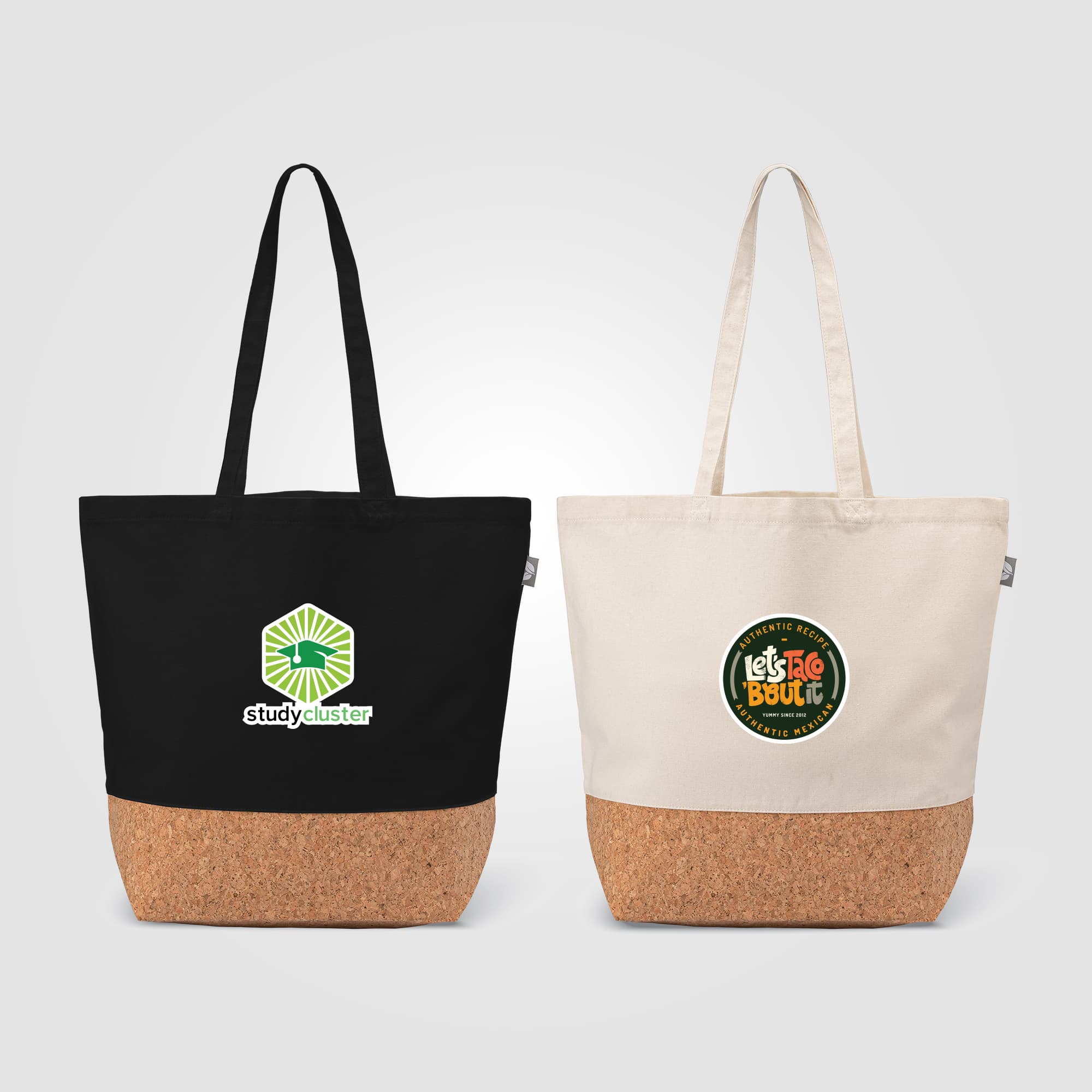 Alentejo - Recycled Cotton Tote Bag with Cork Bottom - Image 1