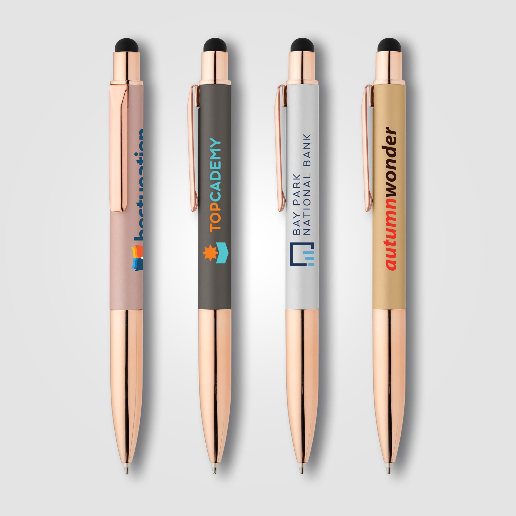 Baltic Softy Rose Gold Pen with Stylus
