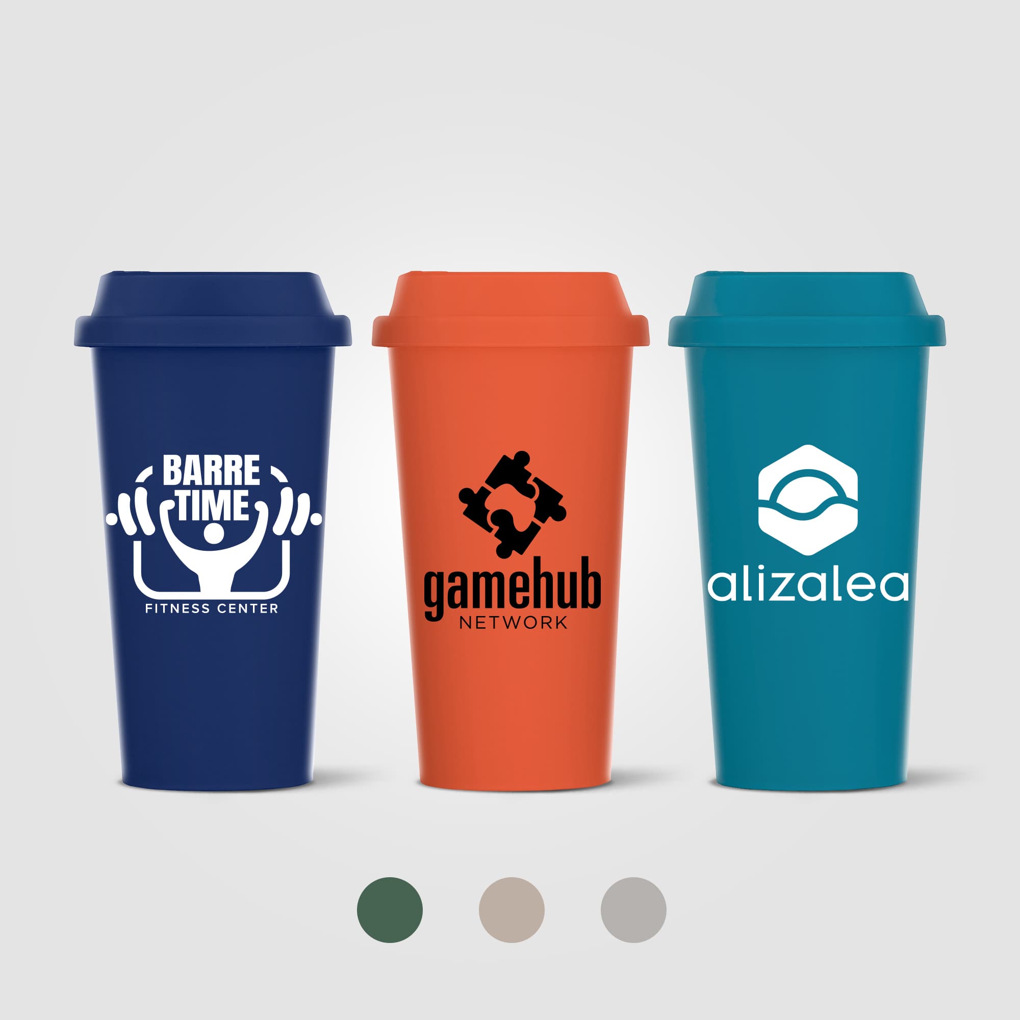 Costa Rica - 16 oz. Double Wall Plastic Tumbler - Image 1