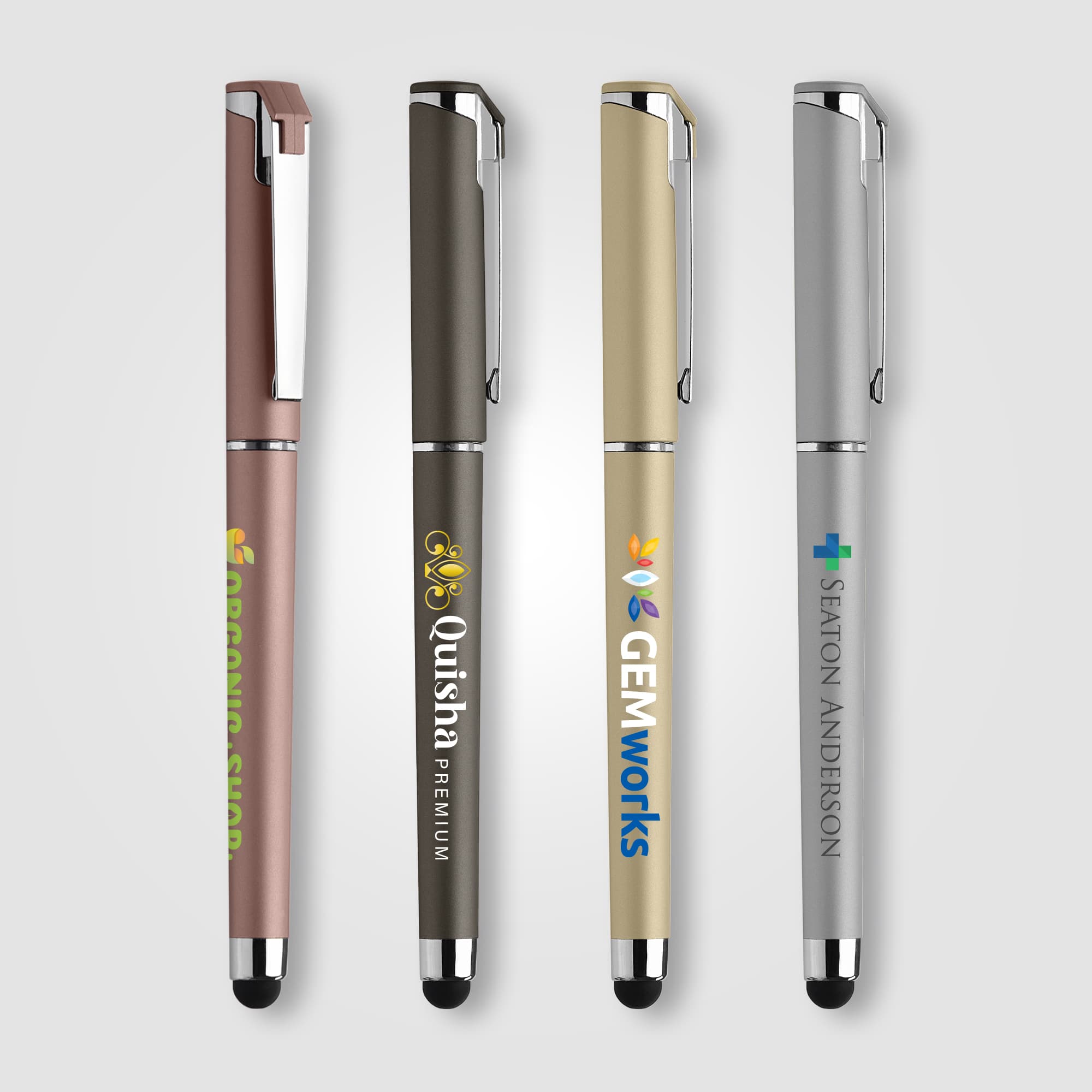 Islander Softy Metallic Gel Pen with Stylus
