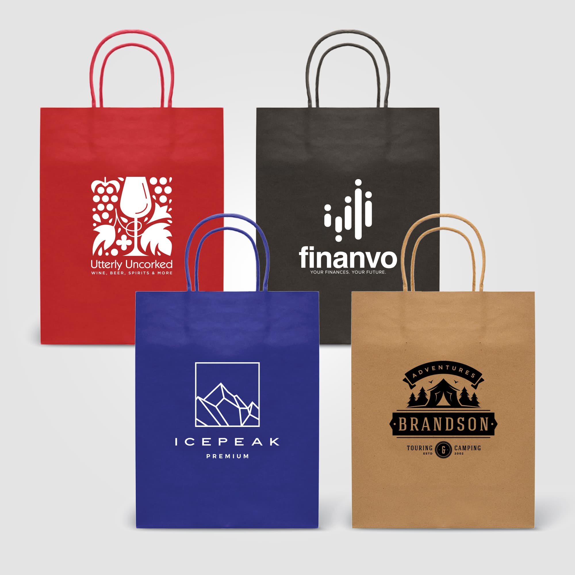Kraft Paper Bag - 9.4"w x 12.12"h - Image 1