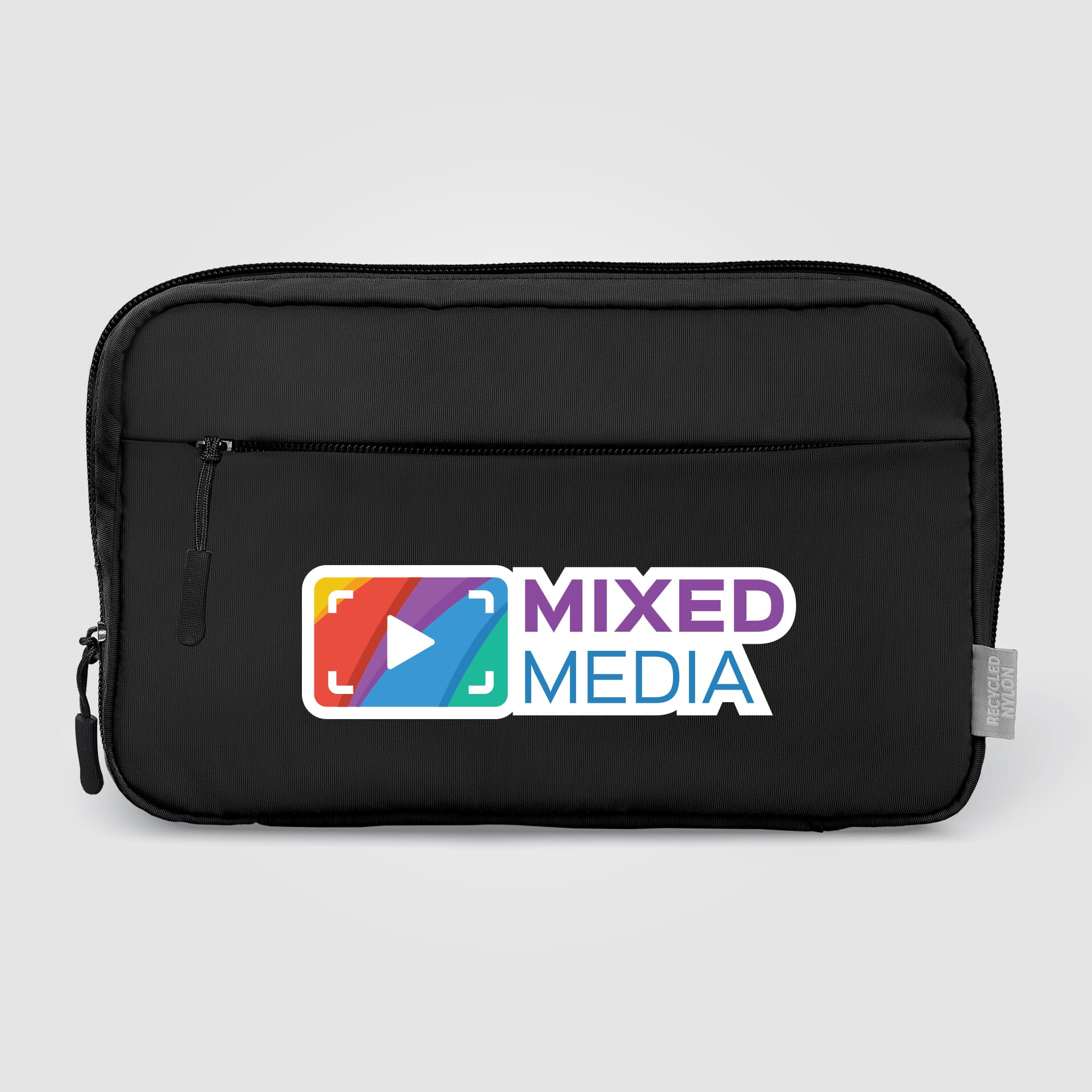 Mercer Recycled Nylon Dual-Pocket Organizer Pouch - 1.5L - Image 1