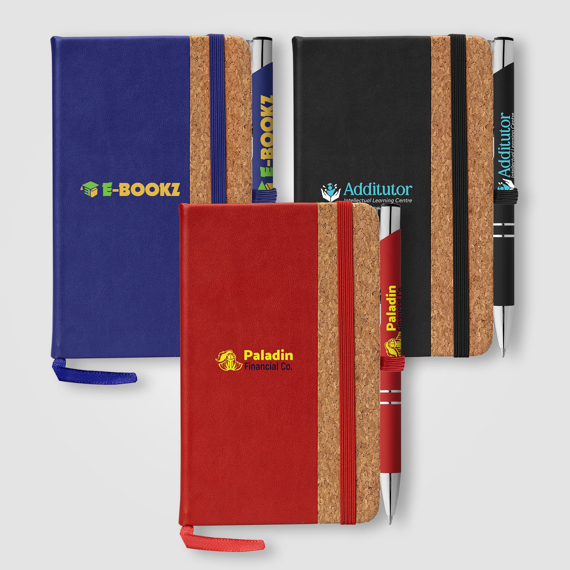 Miller Cork Notebook & Tres-Chic Pen Gift Set
