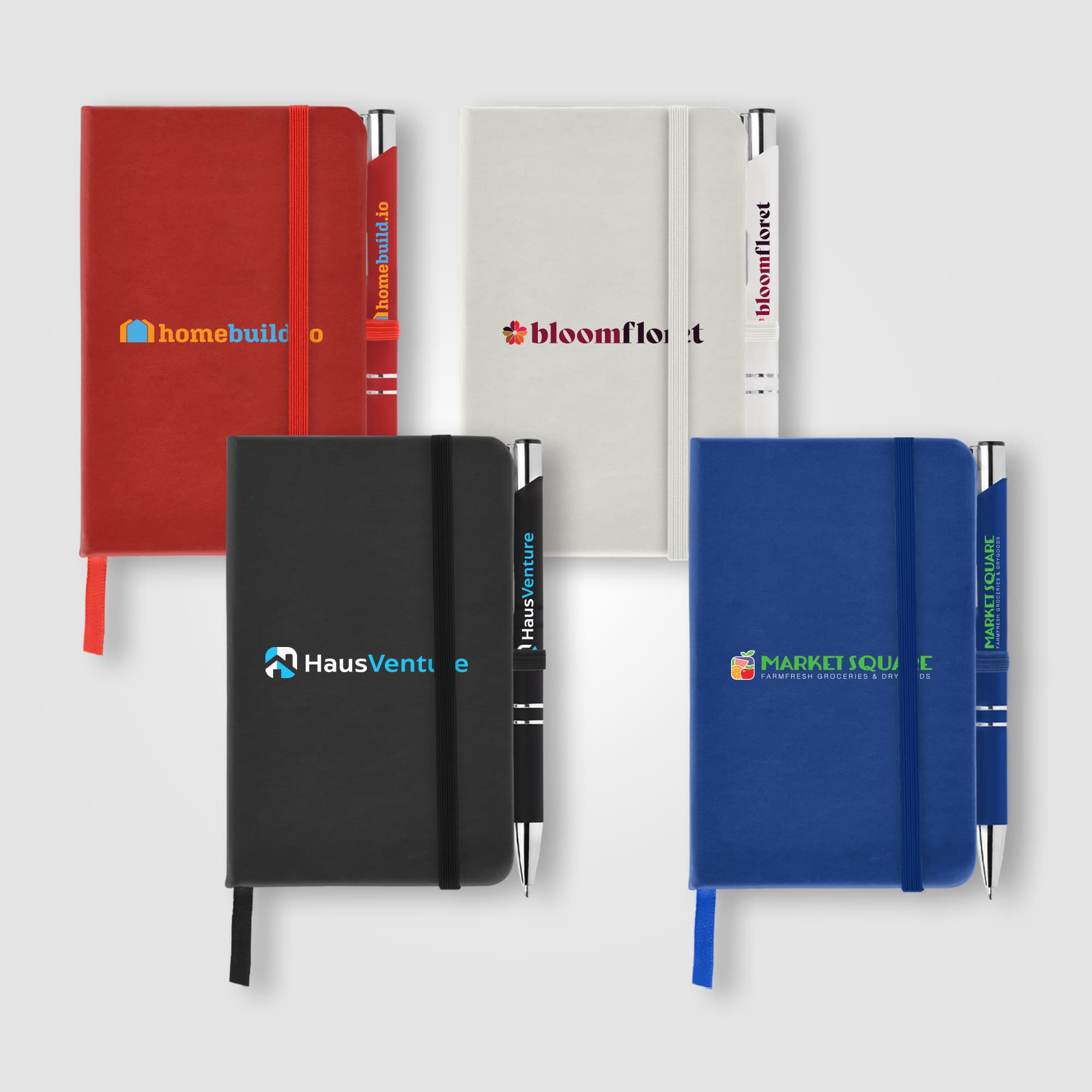 Miller Notebook & Tres-Chic Softy Pen Gift Set