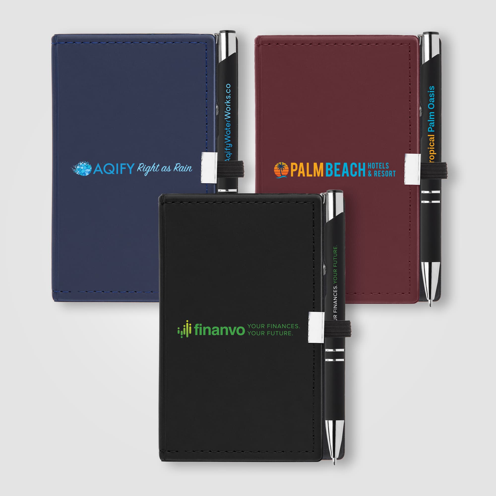 Note Caddy & Tres-Chic Pen Gift Set