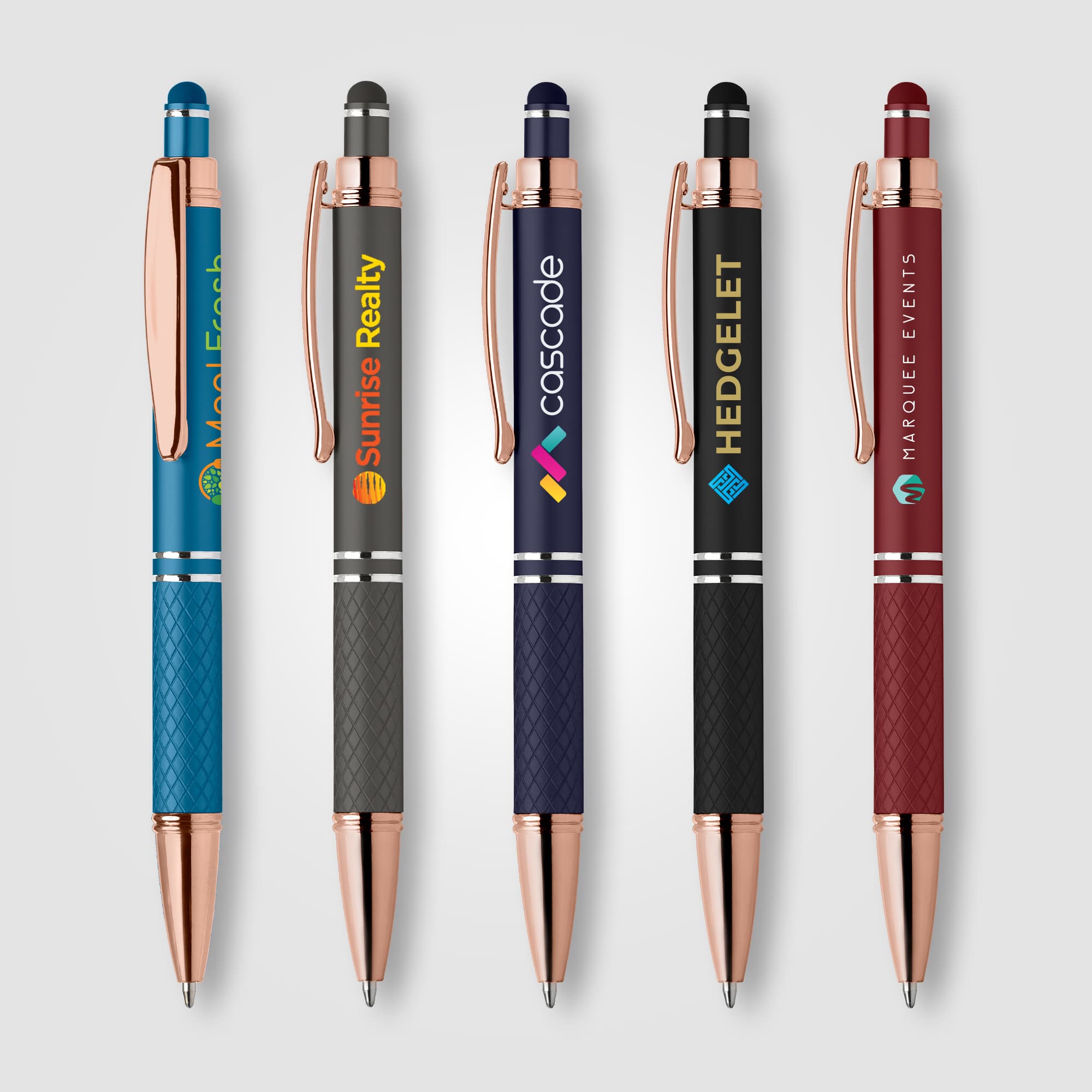 Phoenix Softy Rose Gold Classic Pen with Stylus