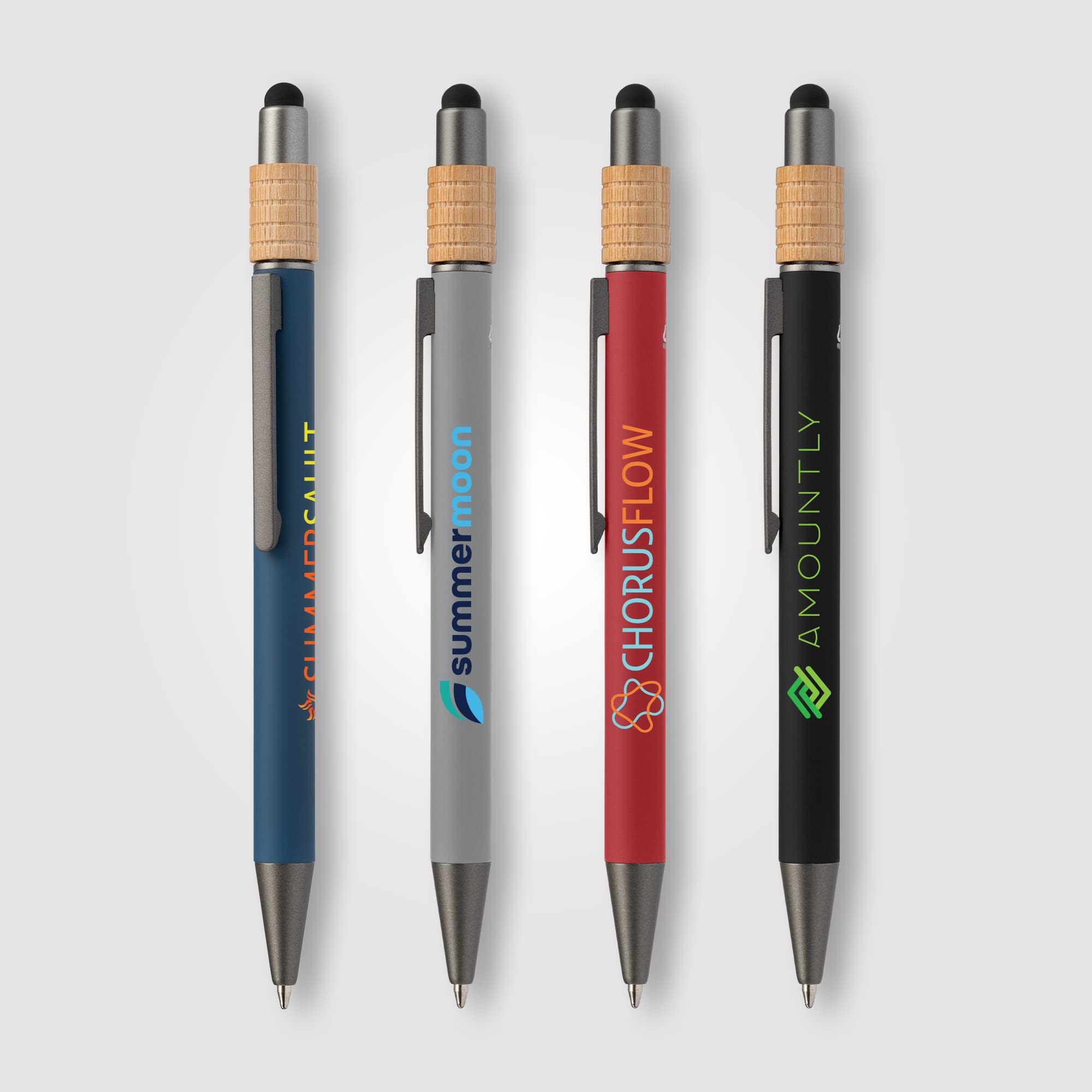 Reborn Spinner Recycled Aluminum Pen with Stylus - PATENTED