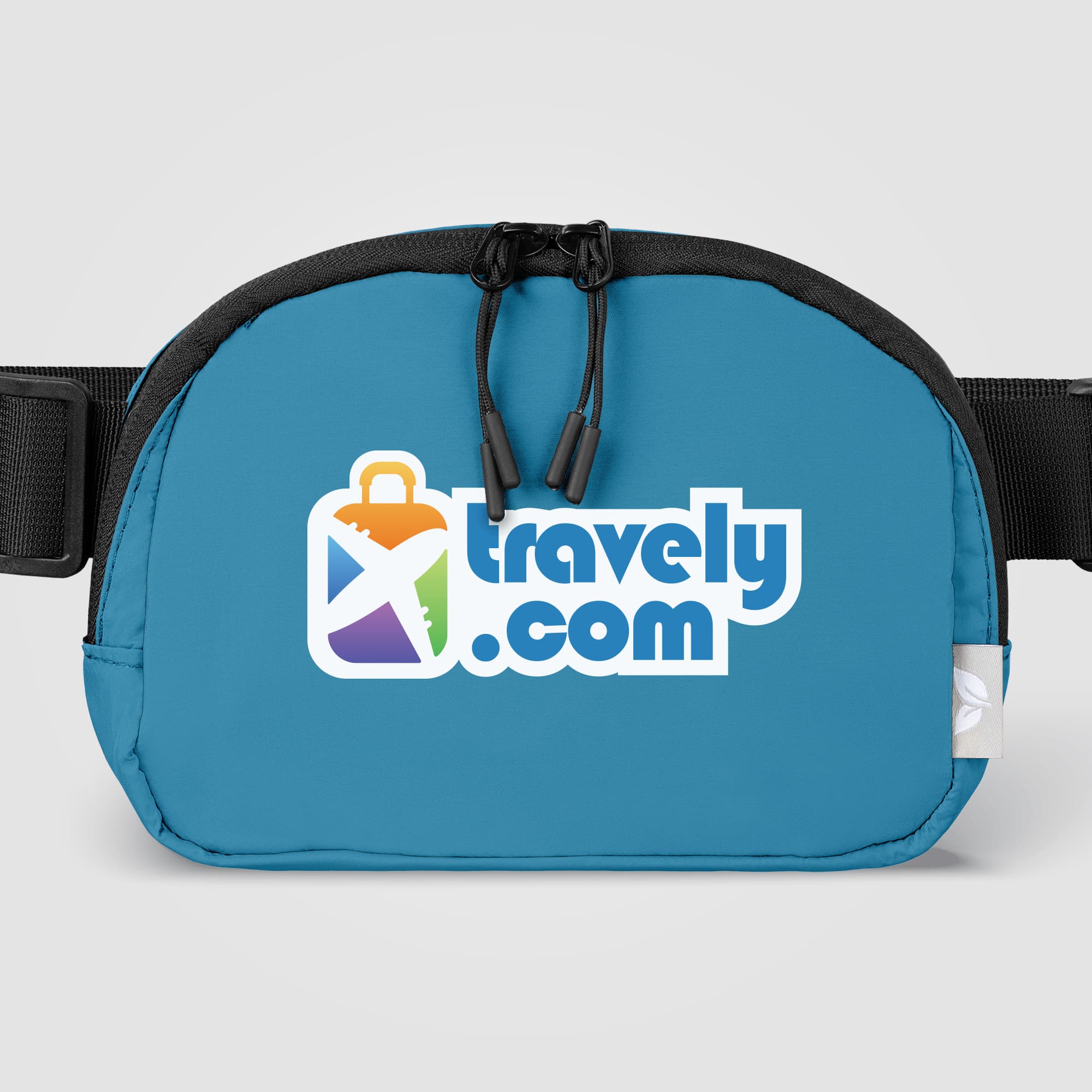 Taiga rPET Nylon Zippered Waist Bag - 40 oz - Image 1