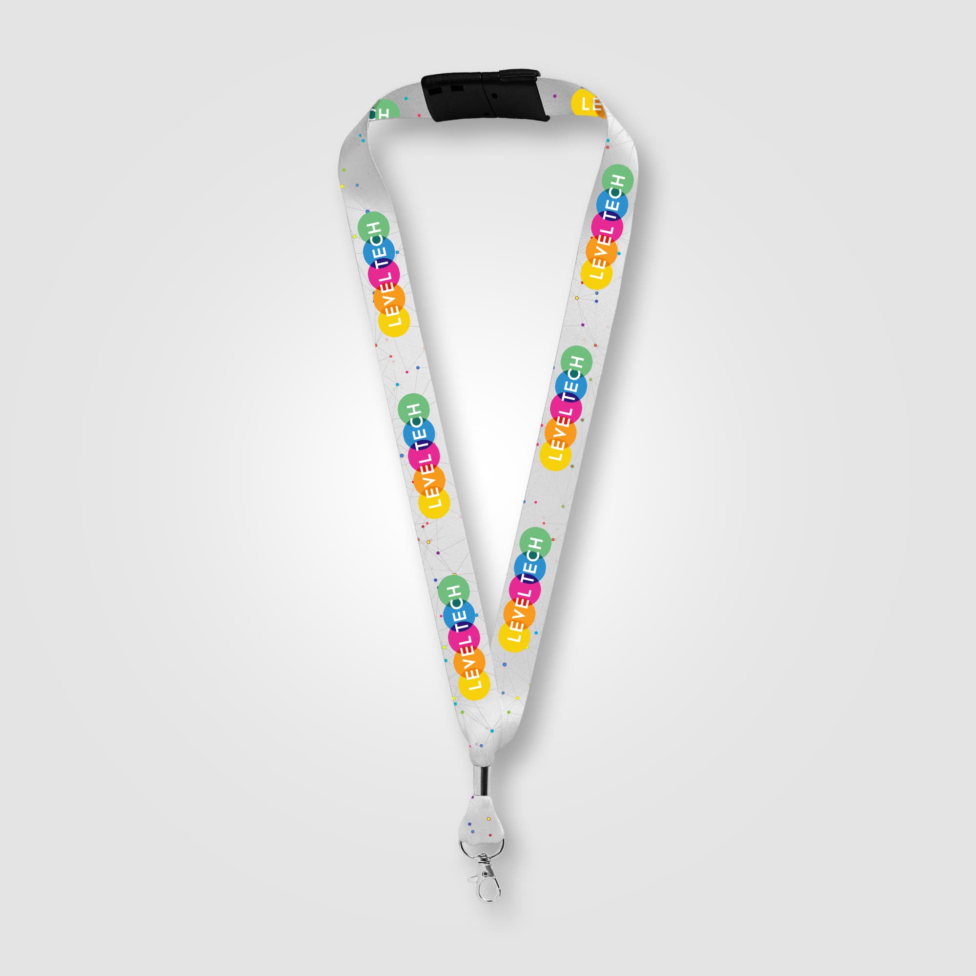 Vexel rPET Snap Trigger Breakaway Lanyard - 36" x 1"