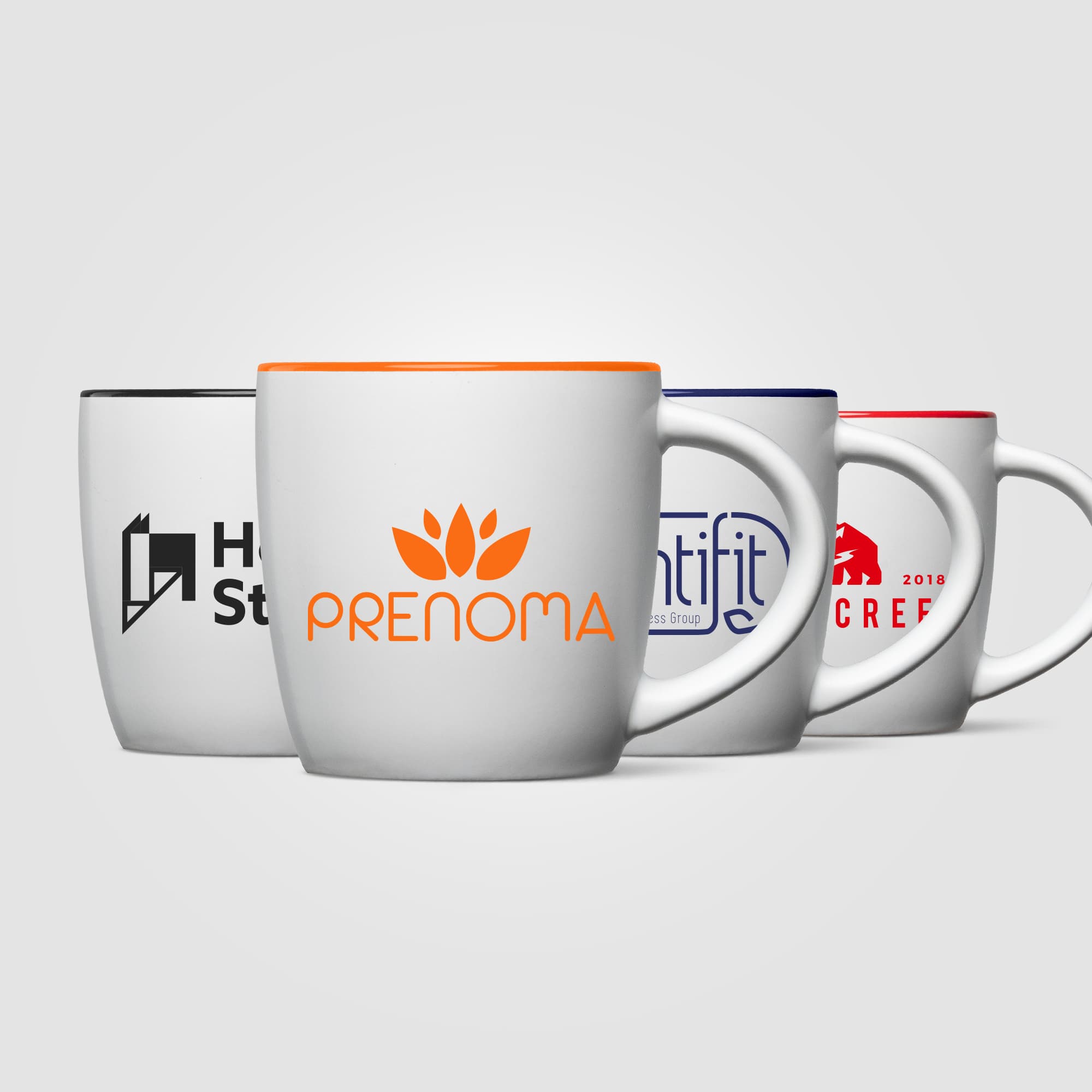 Zanzibar Ceramic ColorPop White Mug – 12 oz. - Image 1