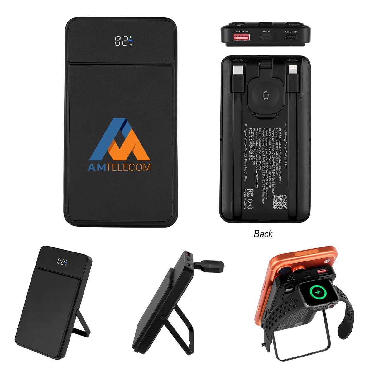 10,000 mAh Mag Max Power Bank & Watch Charger