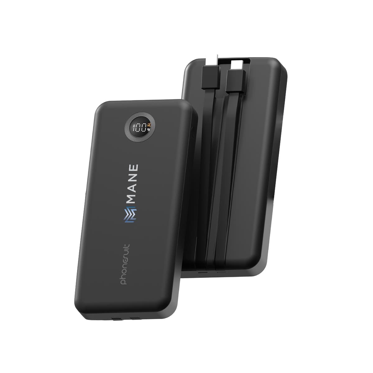 10,000 mAh PhoneSuit® Journey Novo Cabled Battery Pack