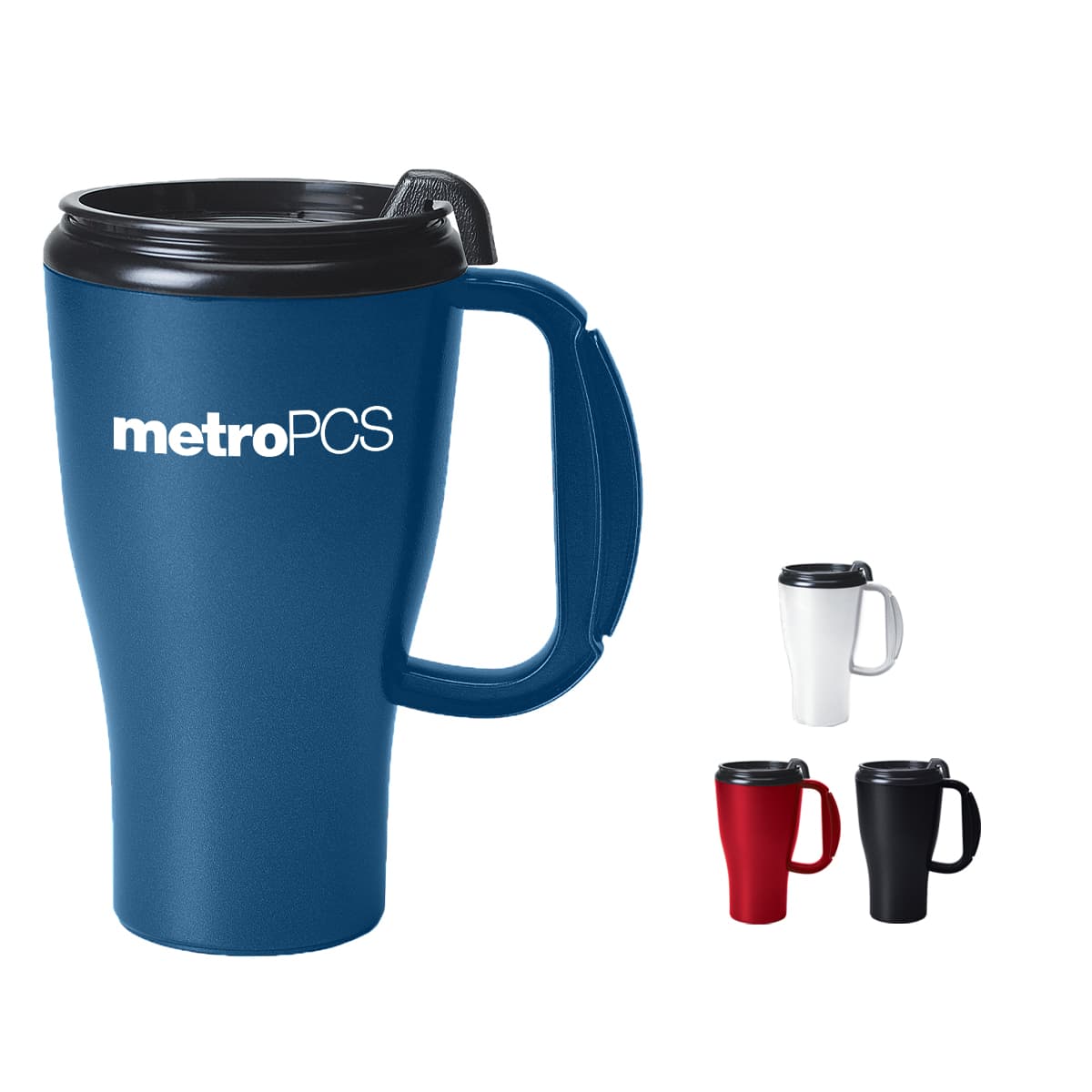 16 Oz. Omega Mug With Slider Lid