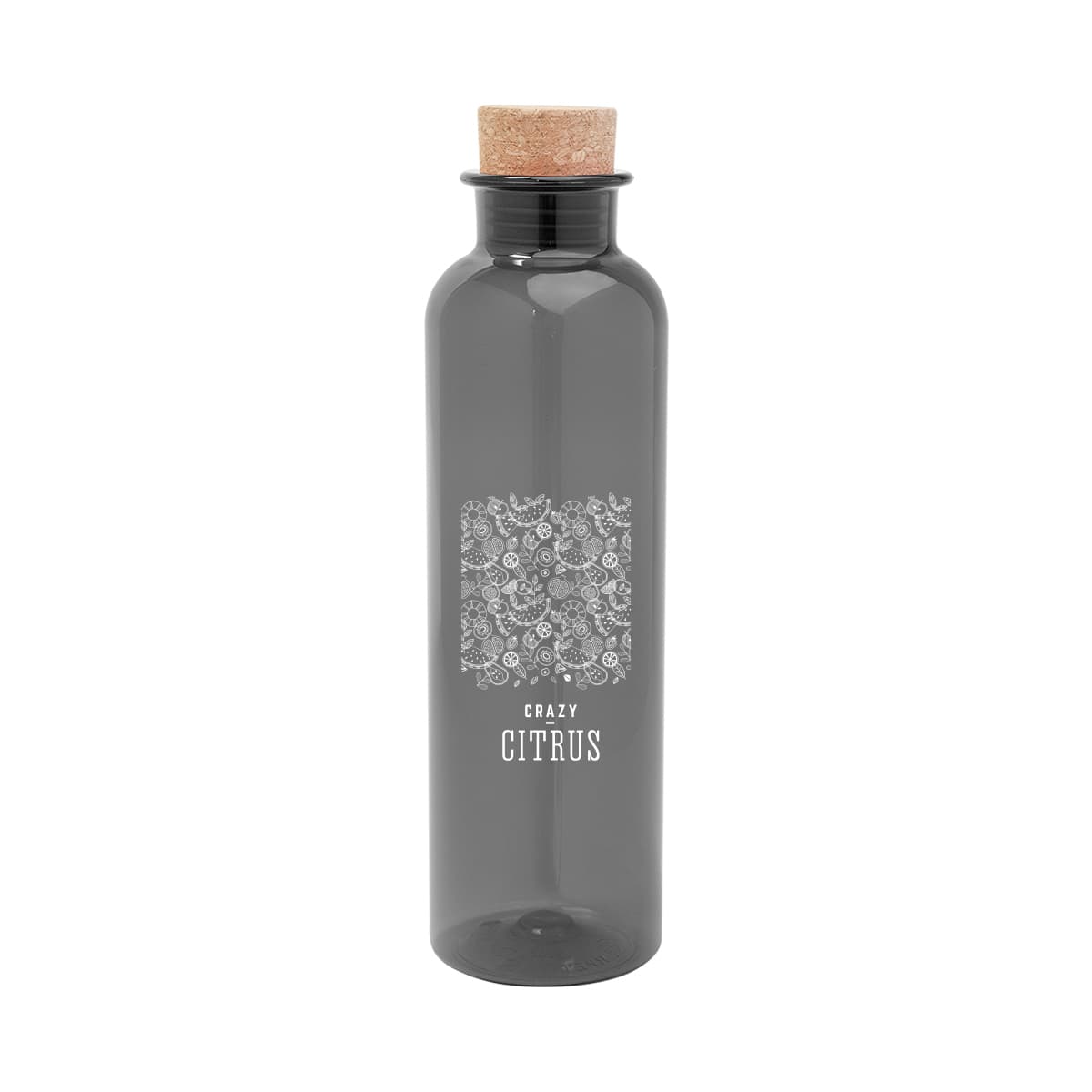 22 Oz. Maddie rPET Bottle With Cork Lid