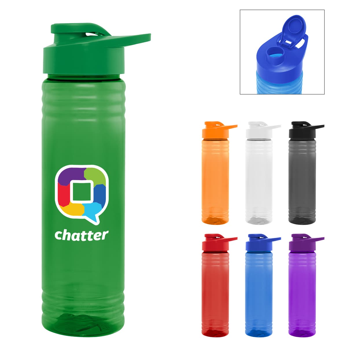 24 Oz. Full Color Accel Bottle
