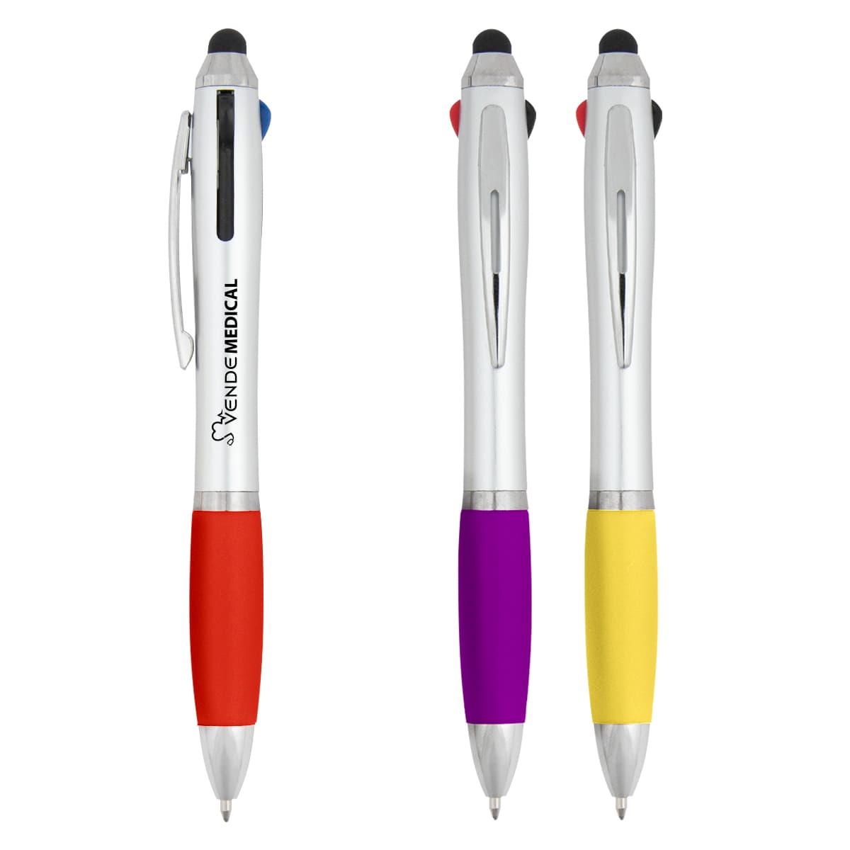 3-In-One Pen With Stylus