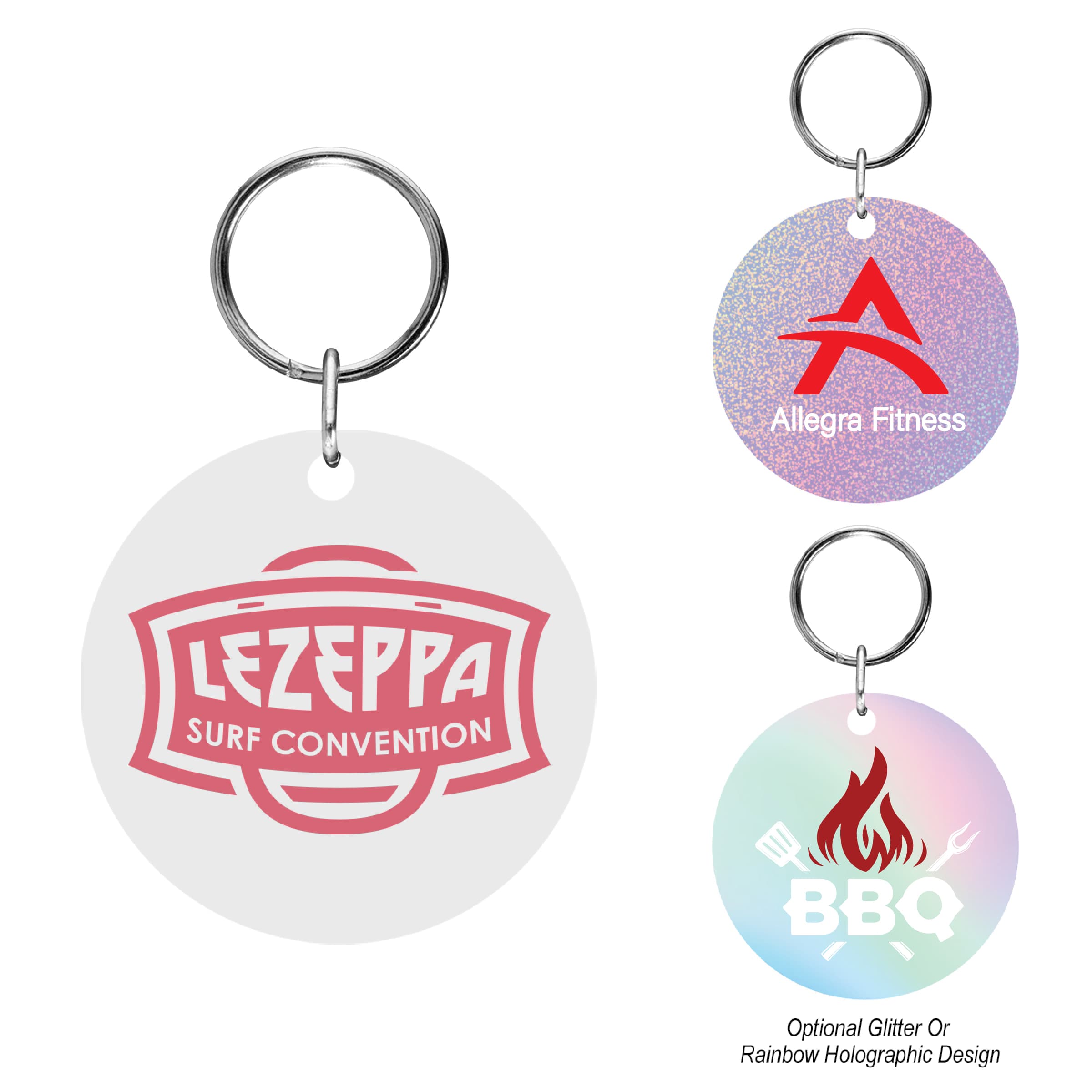 Acrylic Key Tag - Circle